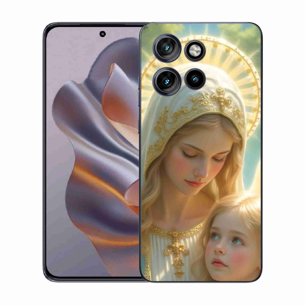 Gél borítás mmCase a Motorola Edge 50 Neo készülékhez - vallási téma 2