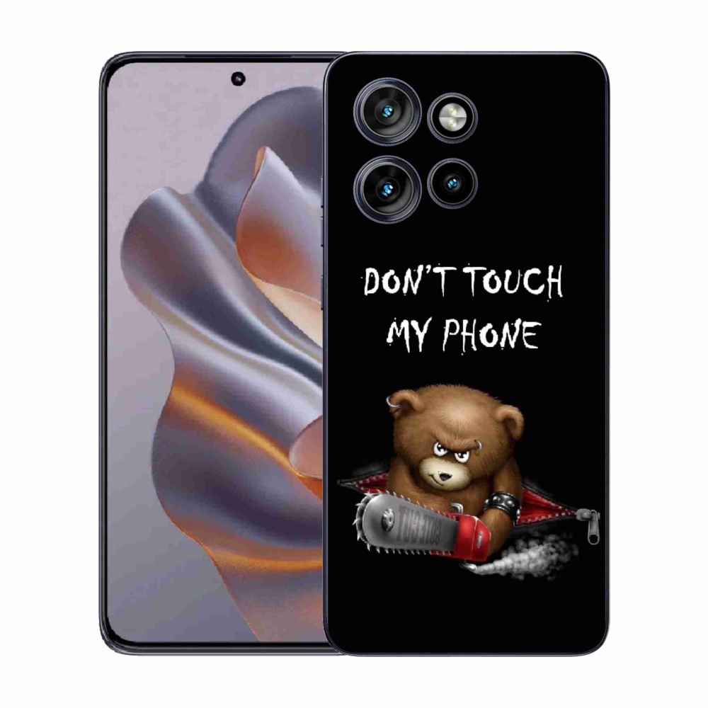 Zselés borítás mmCase a Motorola Edge 50 Neo készülékhez - ne érintse meg a telefont