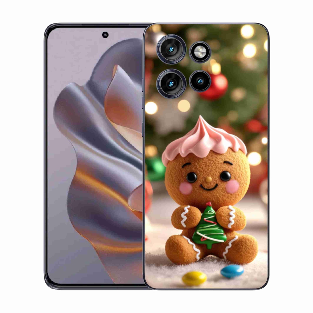 Zselés borítás mmCase a Motorola Edge 50 Neo készülékhez - mézeskalács