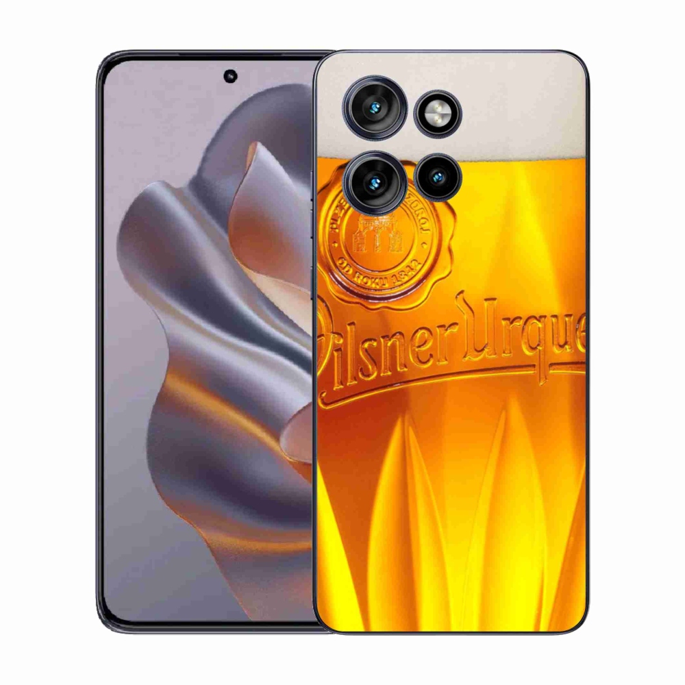 Zselés borítás mmCase a Motorola Edge 50 Neo készülékhez - sör