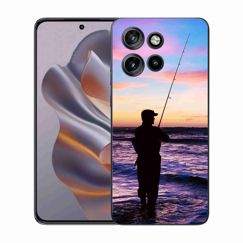 Zselés borítás mmCase a Motorola Edge 50 Neo készülékhez - halászat 1