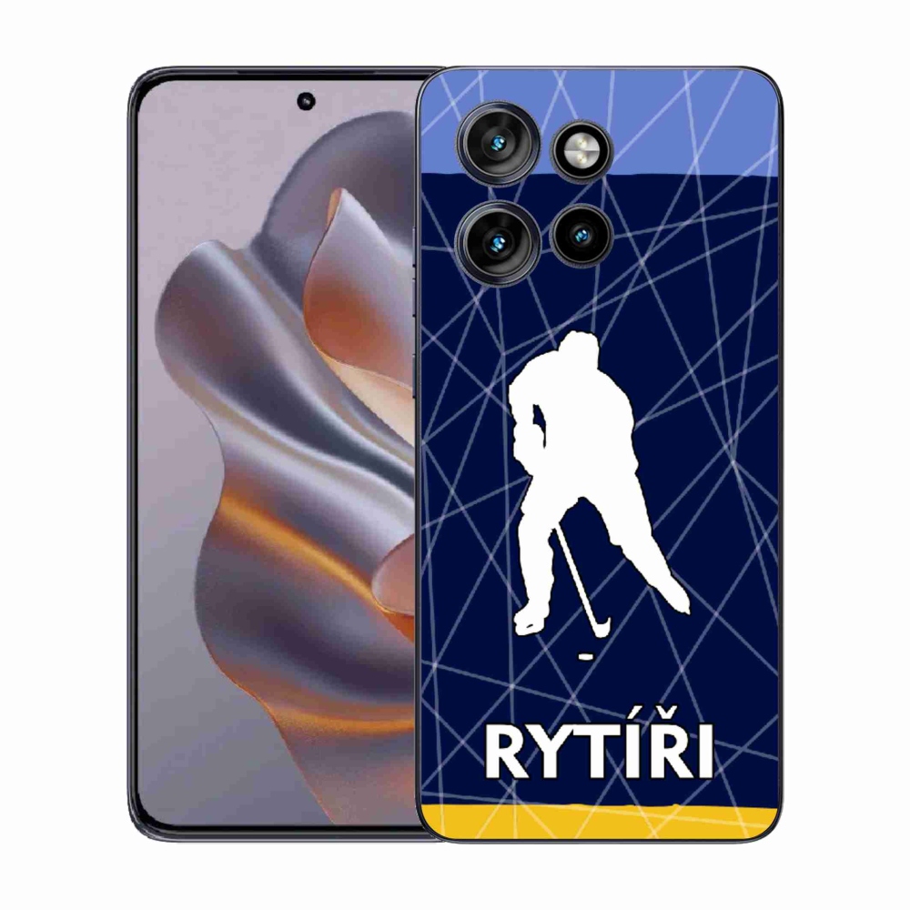 Zselés borítás mmCase a Motorola Edge 50 Neo készülékhez - Lovagok