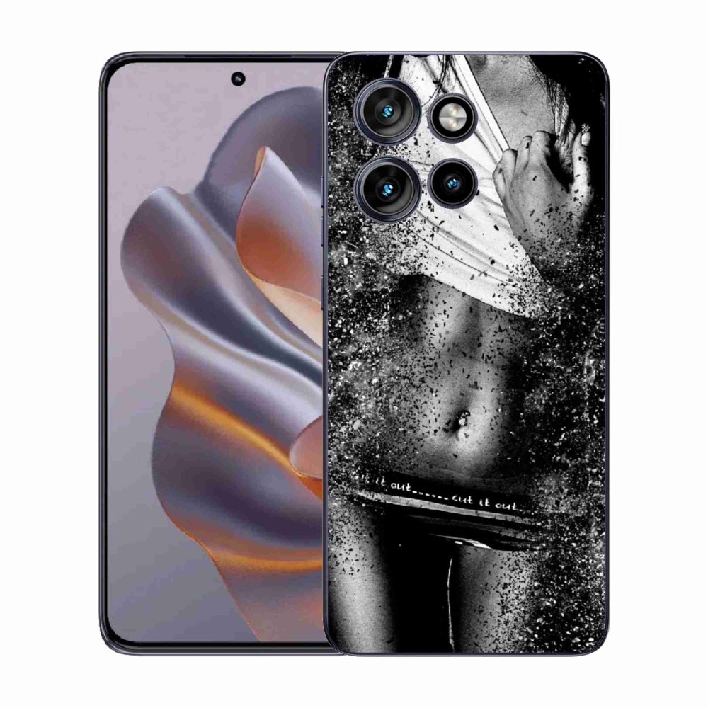 Zselés borítás mmCase a Motorola Edge 50 Neo készülékhez - szexi nő 1