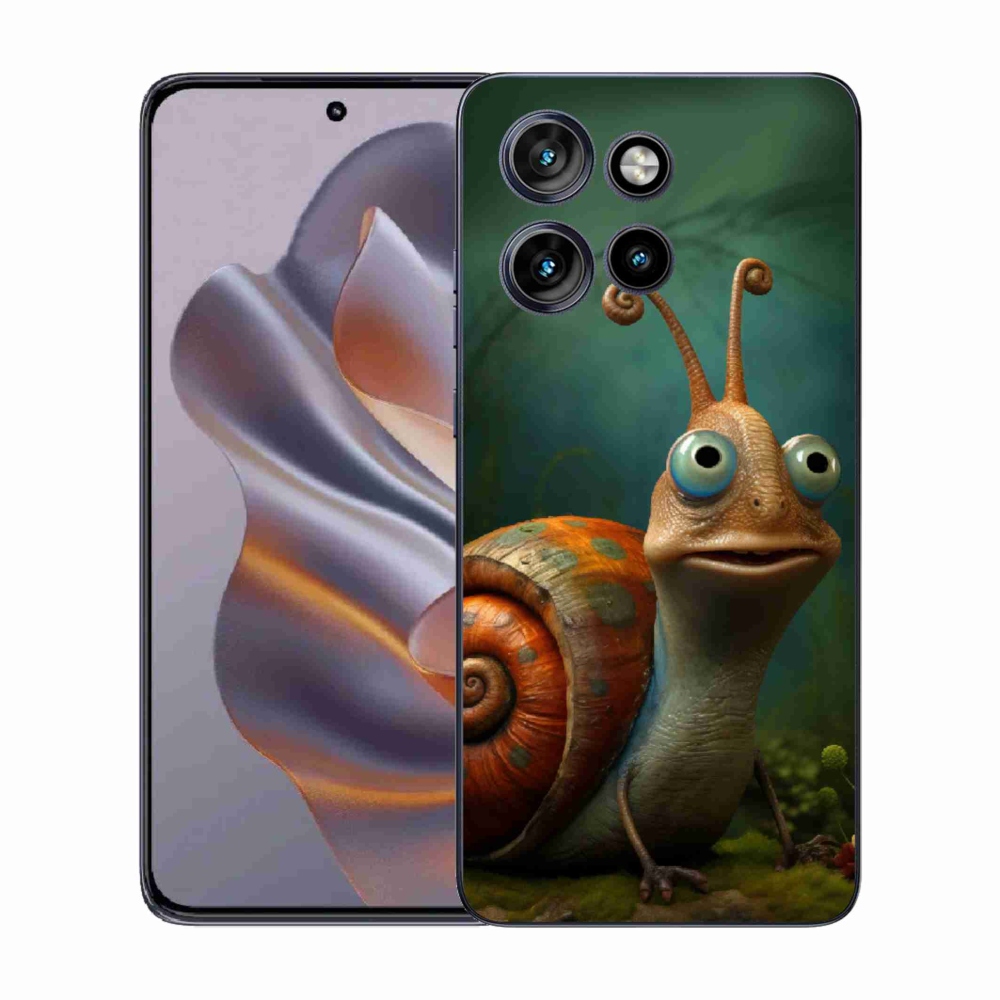 Zselés tok mmCase a Motorola Edge 50 Neo készülékhez - csiga