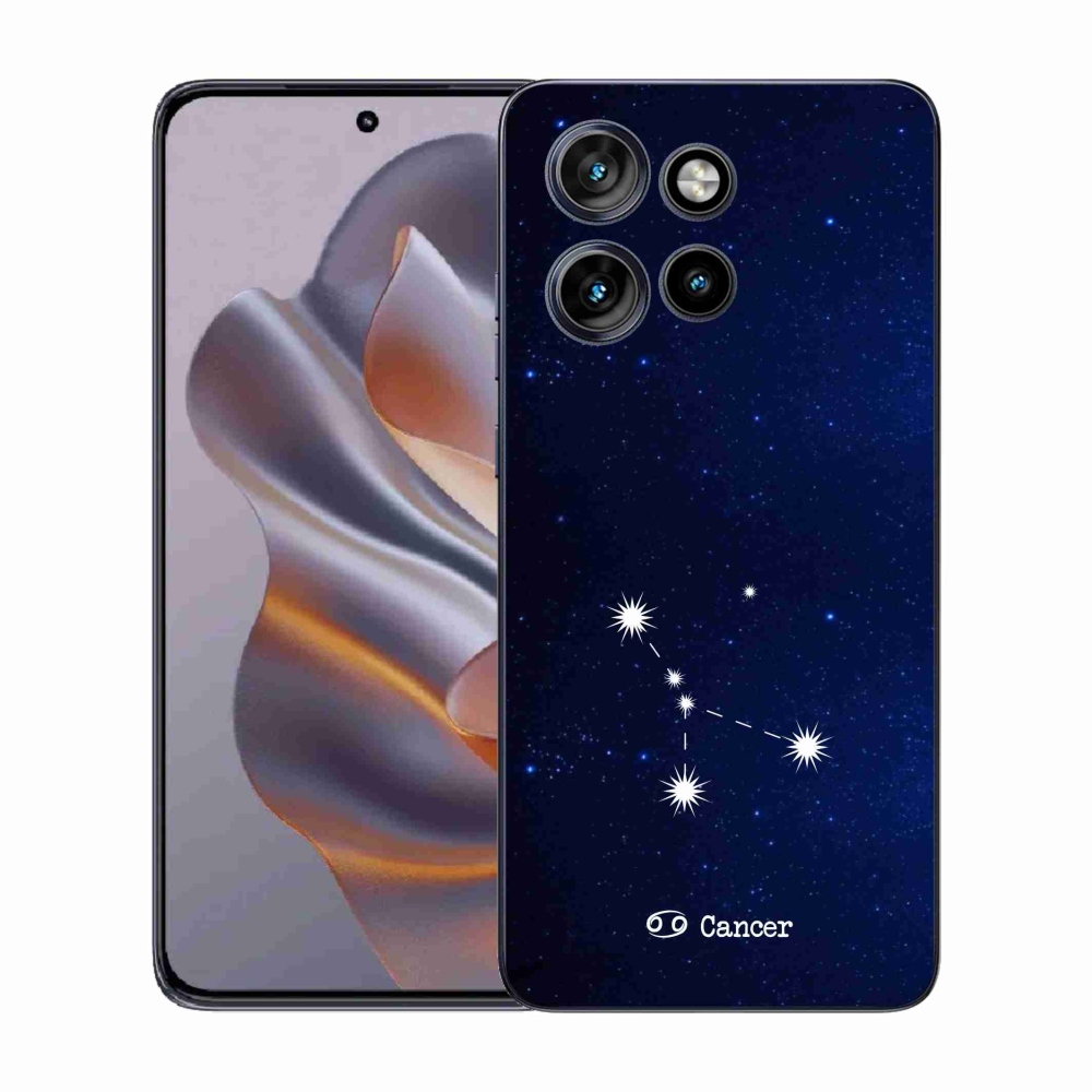 Zselés borítás mmCase a Motorola Edge 50 Neo készülékhez - csillagkép Rák