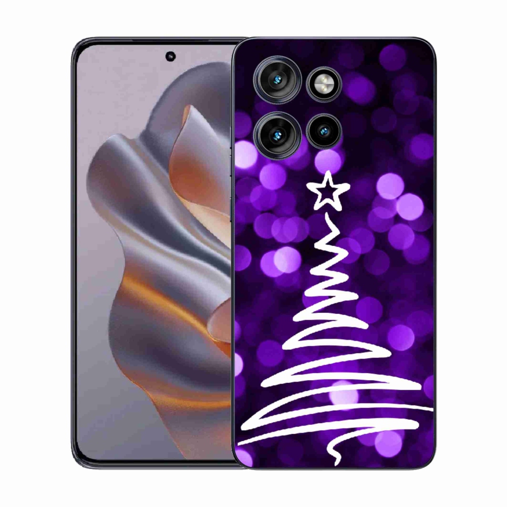 Zselés borítás mmCase a Motorola Edge 50 Neo készülékhez - fa