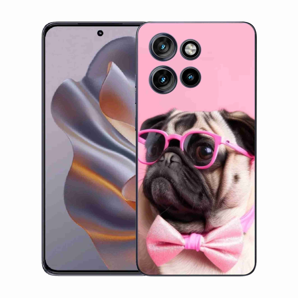 Zselés borítás mmCase a Motorola Edge 50 Neo készülékhez - stílusos mopsz