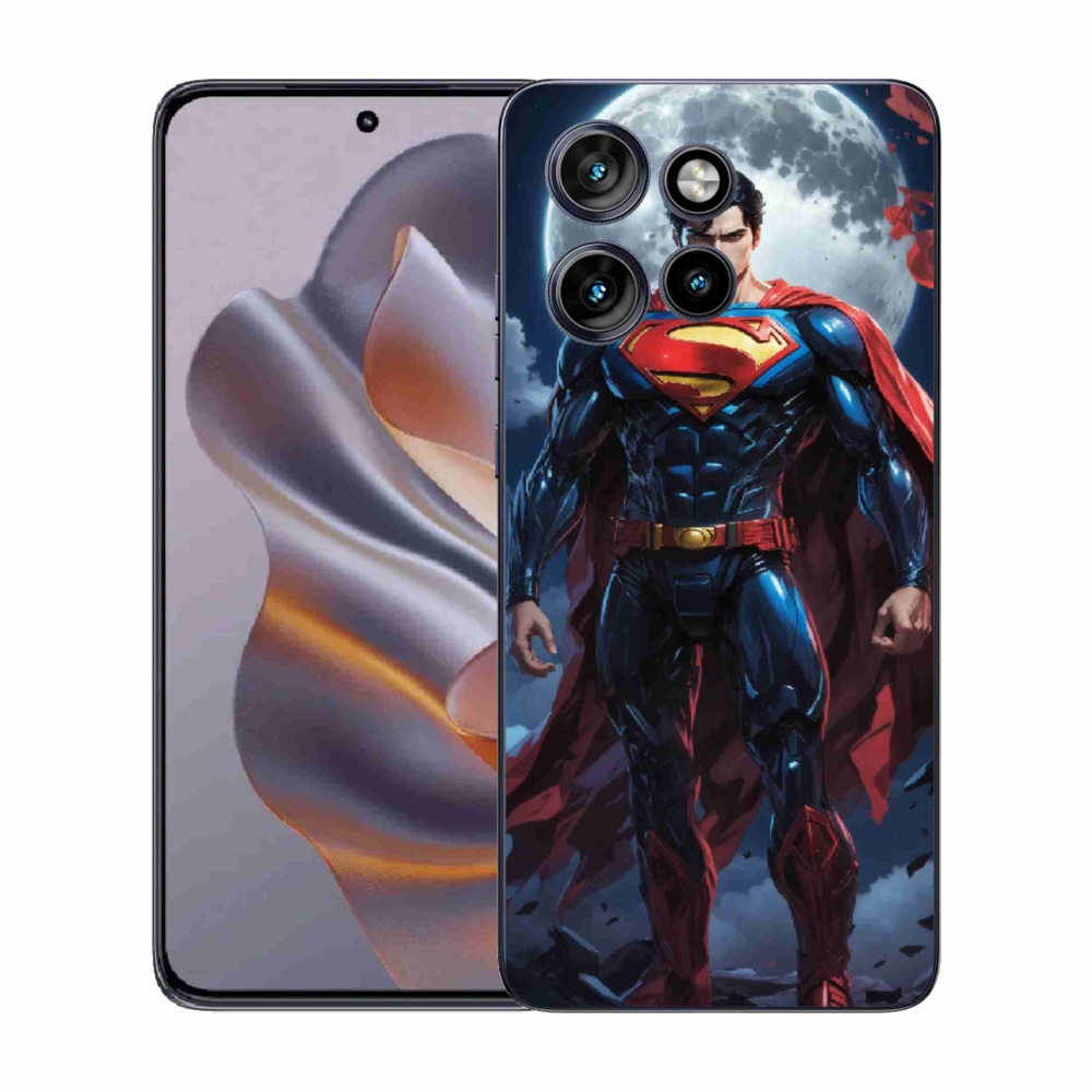 Zselés borítás mmCase a Motorola Edge 50 Neo készülékhez - superman
