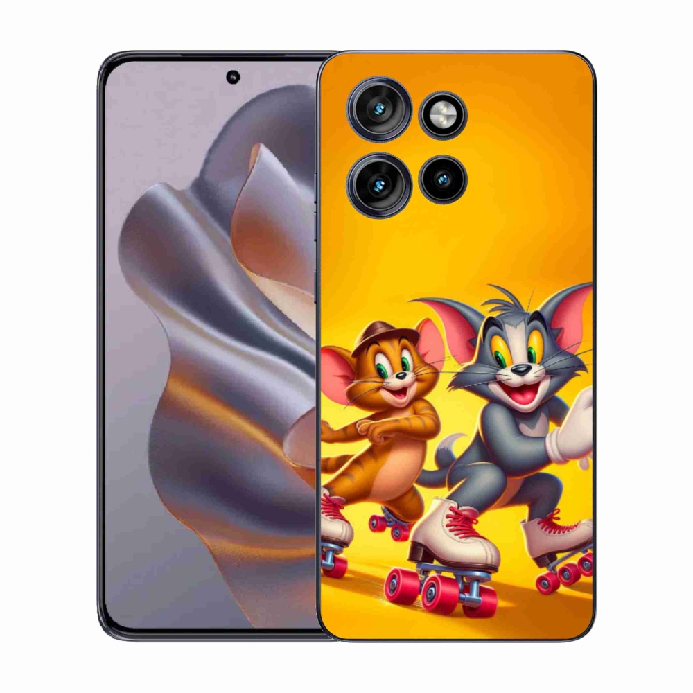 Zselés borítás mmCase a Motorola Edge 50 Neo készülékhez - tom a jerry
