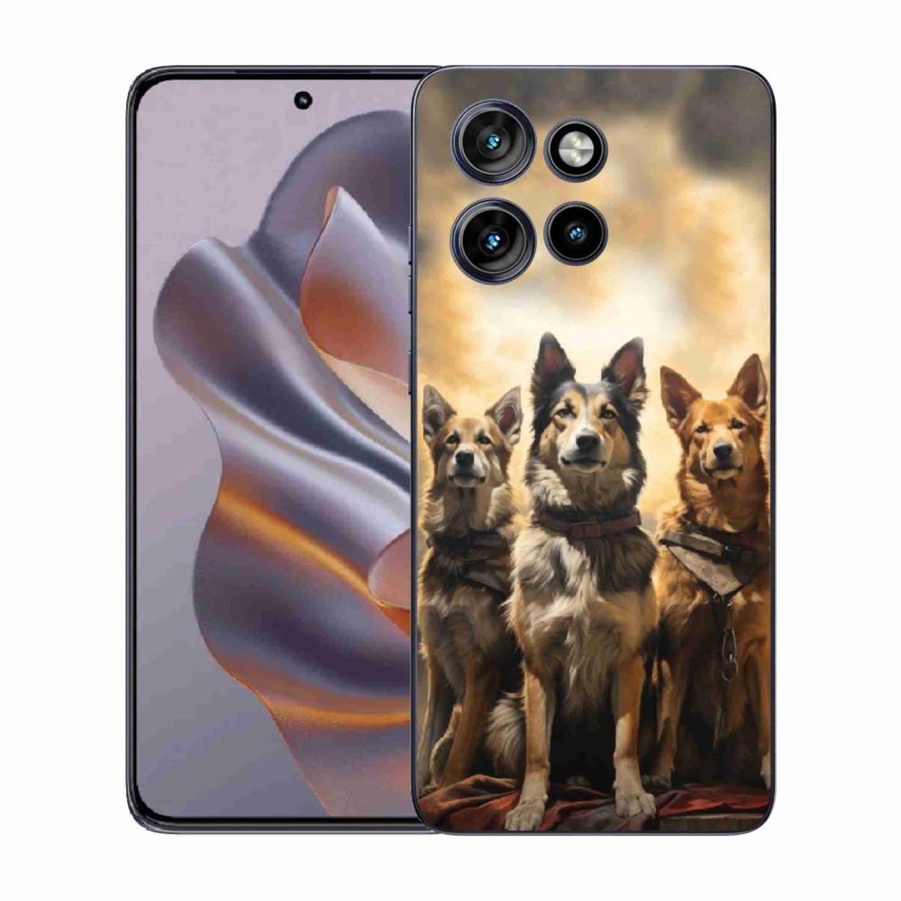 Zselés borítás mmCase a Motorola Edge 50 Neo készülékhez - három psi