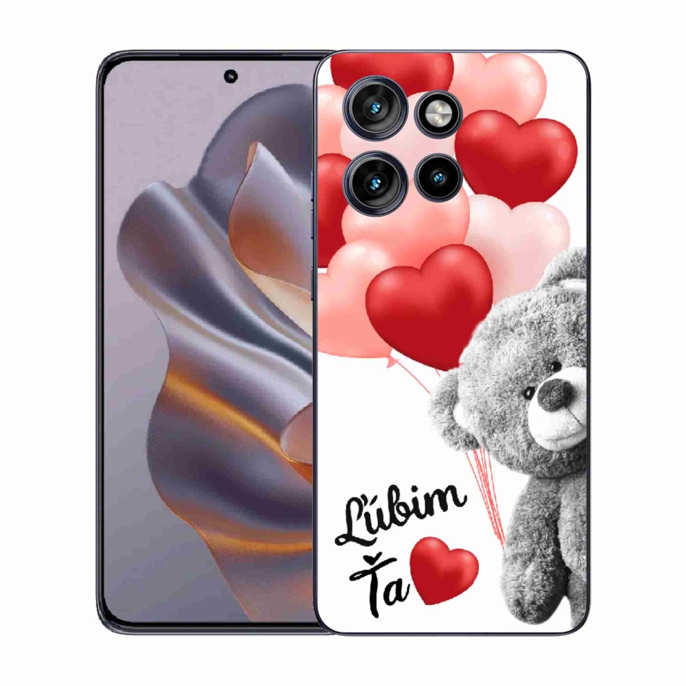Zselés borítás mmCase a Motorola Edge 50 Neo készülékhez - I love you en