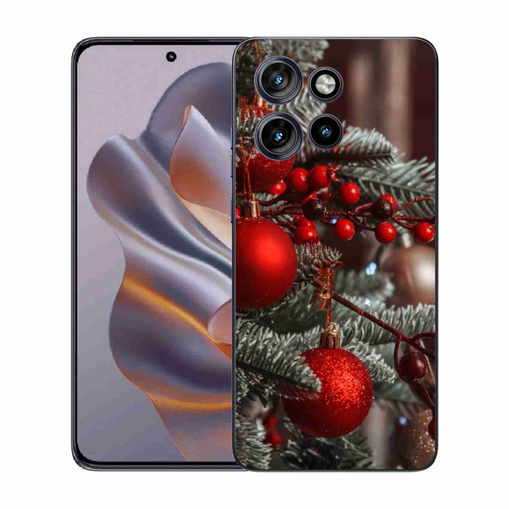 Gél borítás mmCase a Motorola Edge 50 Neo készülékhez - karácsonyi dekoráció 2