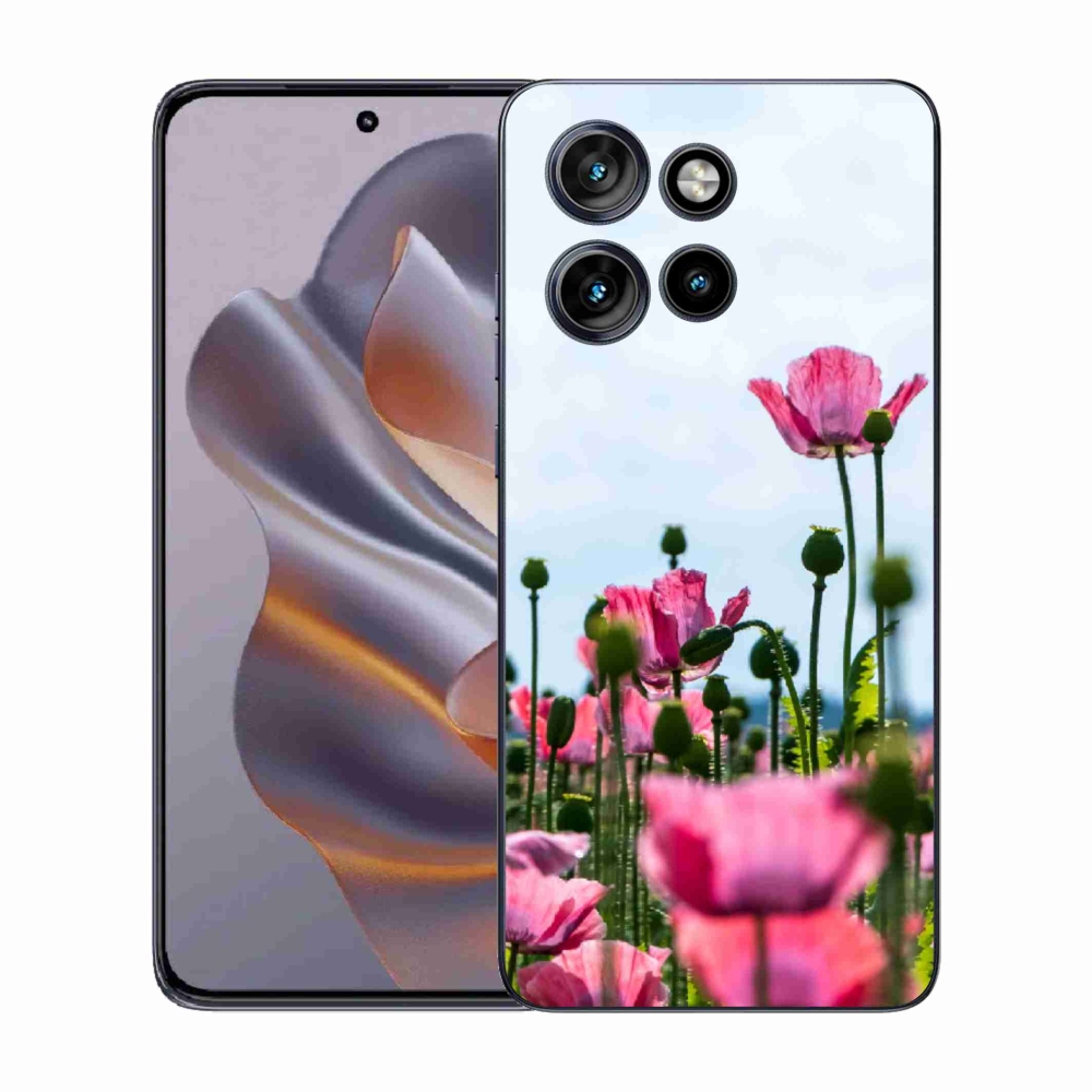 Zselés borítás mmCase a Motorola Edge 50 Neo készülékhez - mákos színű