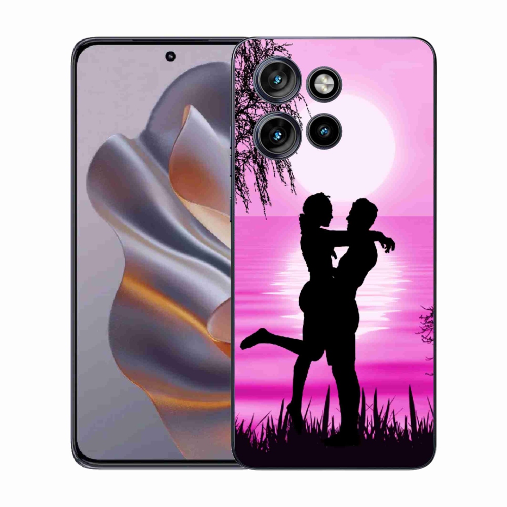 Zselés borítás mmCase a Motorola Edge 50 Neo készülékhez - naplemente