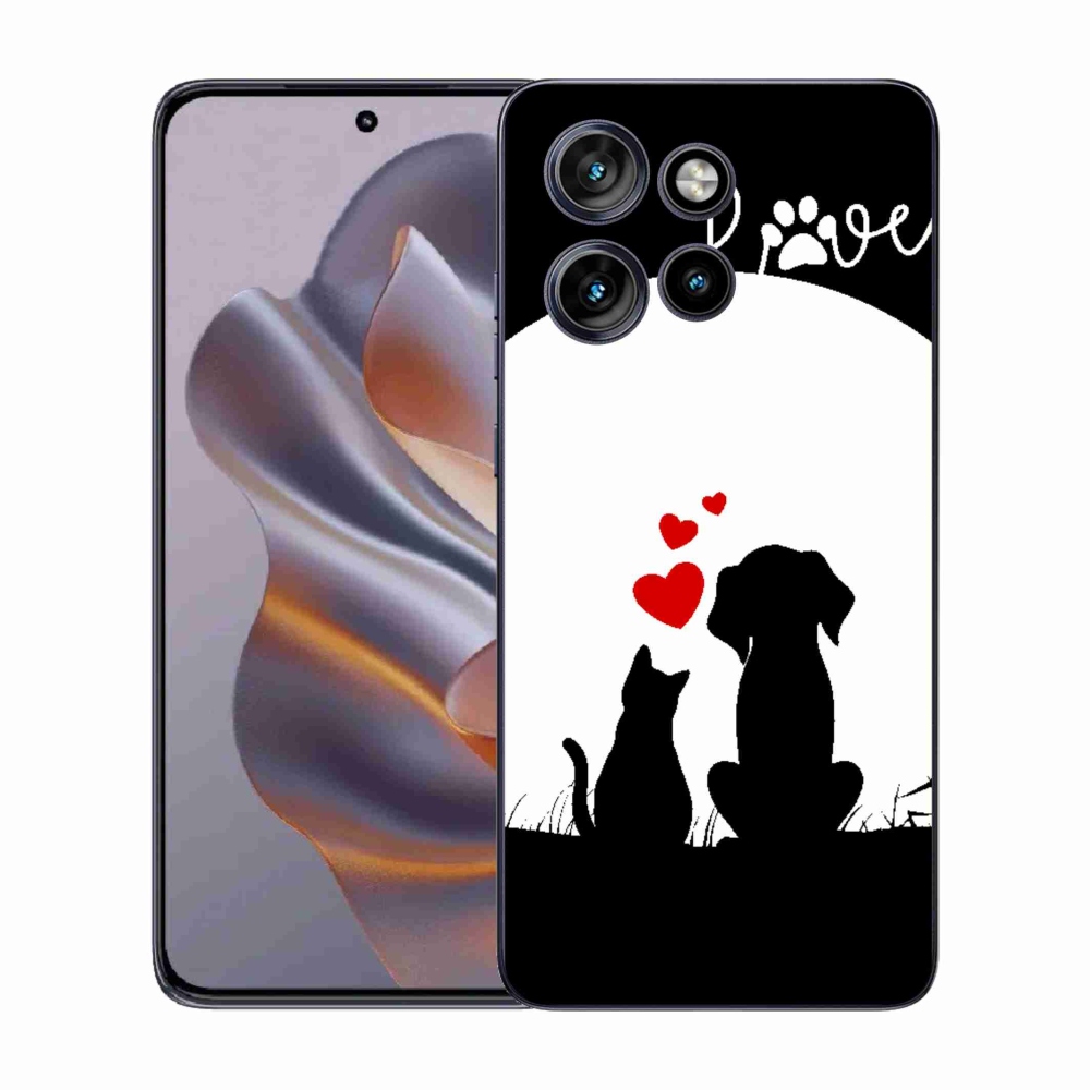 Zselés borítás mmCase a Motorola Edge 50 Neo készülékhez - állatszerelem