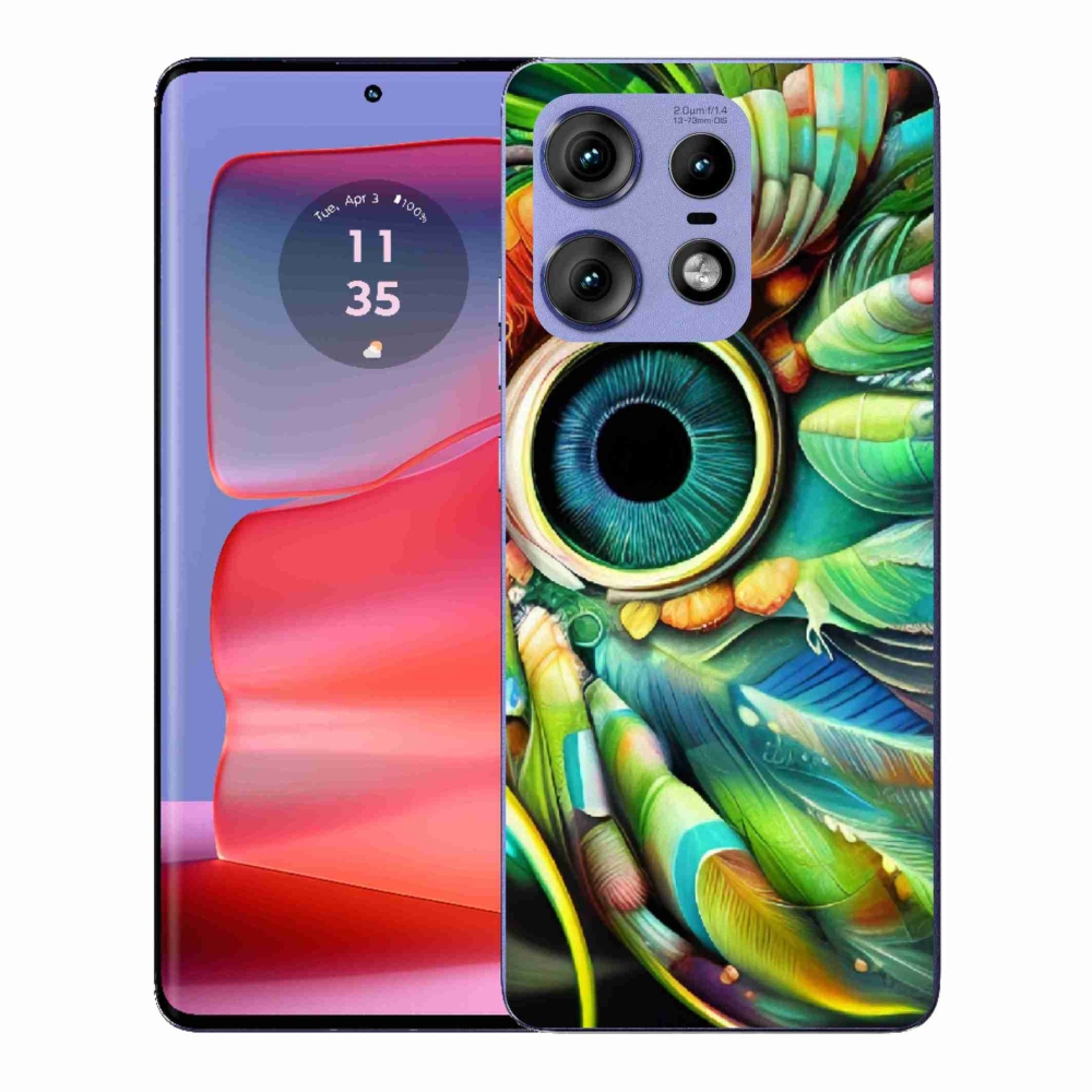 Zselés borítás mmCase a Motorola Edge 50 Pro készülékhez - absztrakt motívum 18
