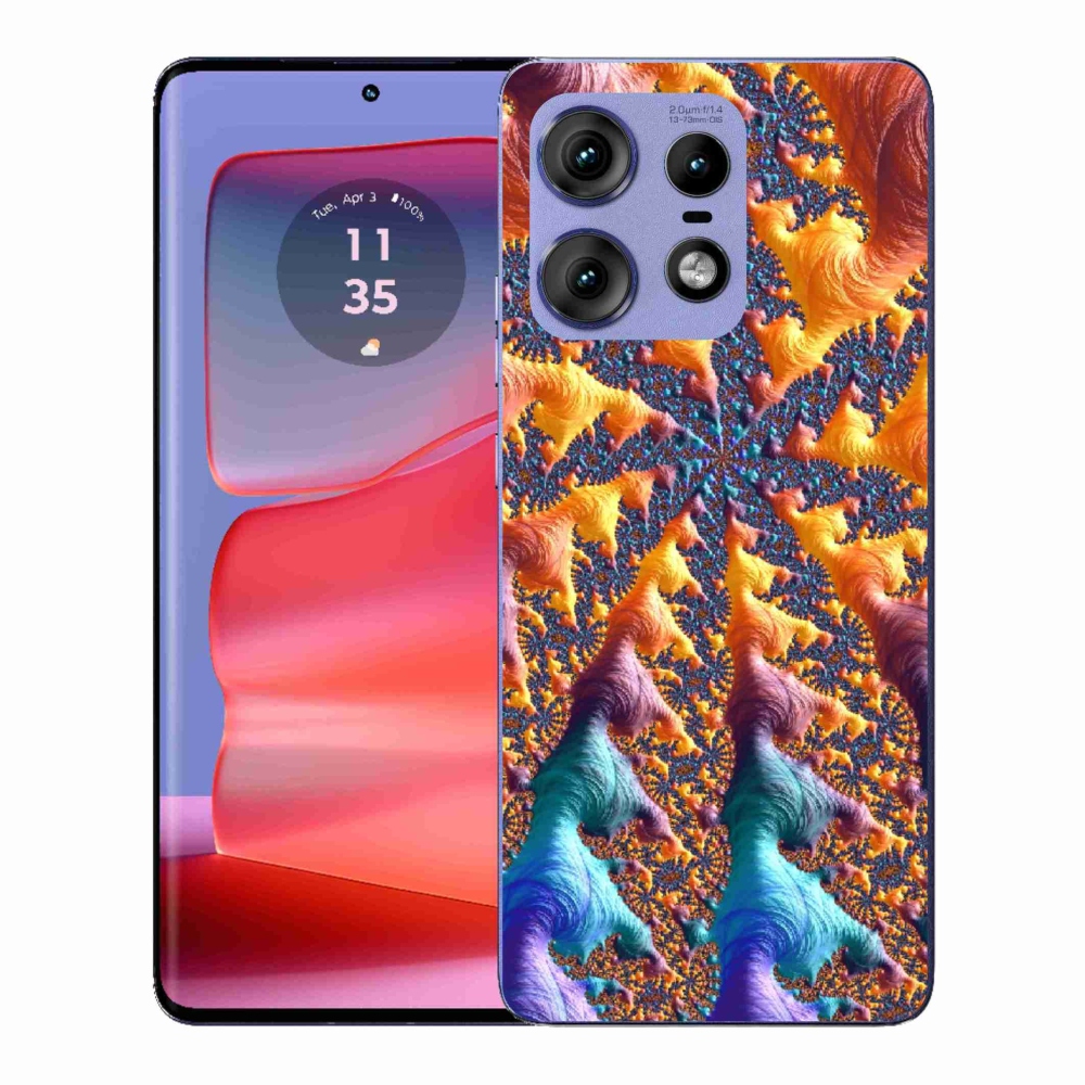 Zselés borítás mmCase a Motorola Edge 50 Pro készülékhez - absztrakt motívum 23
