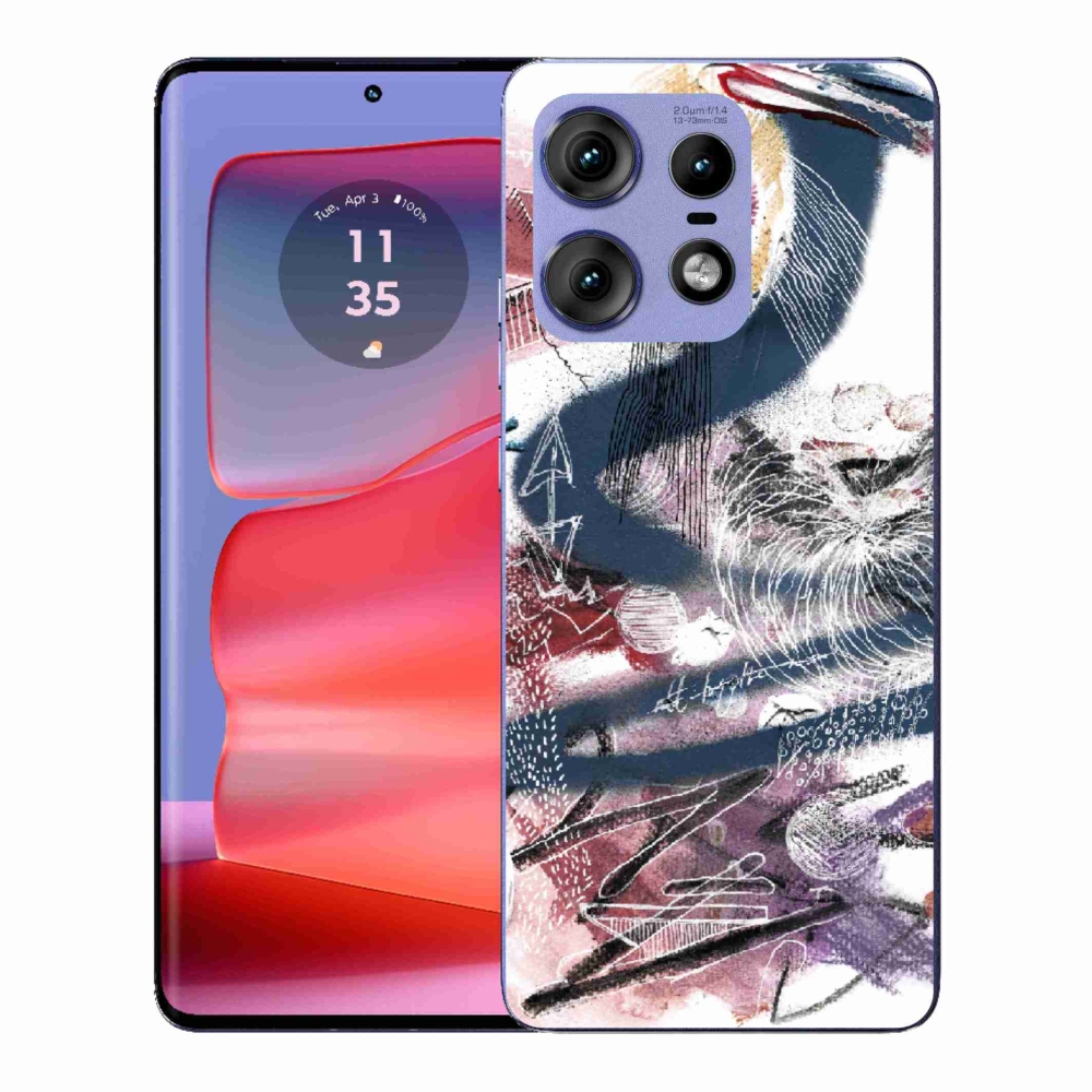 Zselés borítás mmCase a Motorola Edge 50 Pro készülékhez - absztrakt motívum 28