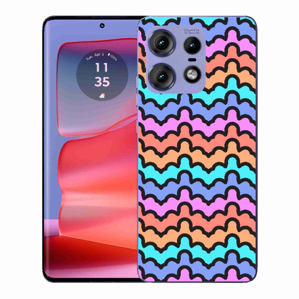 Zselés borítás mmCase a Motorola Edge 50 Pro készülékhez - absztrakt motívum 30