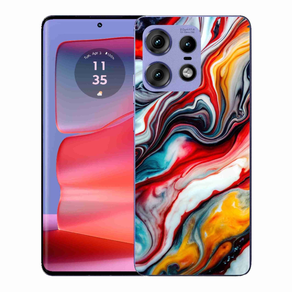 Zselés borítás mmCase a Motorola Edge 50 Pro készülékhez - absztrakt motívum 35