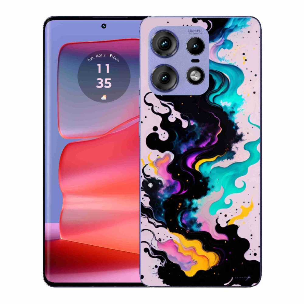 Gél borítás mmCase a Motorola Edge 50 Pro készülékhez - absztrakt motívum 4