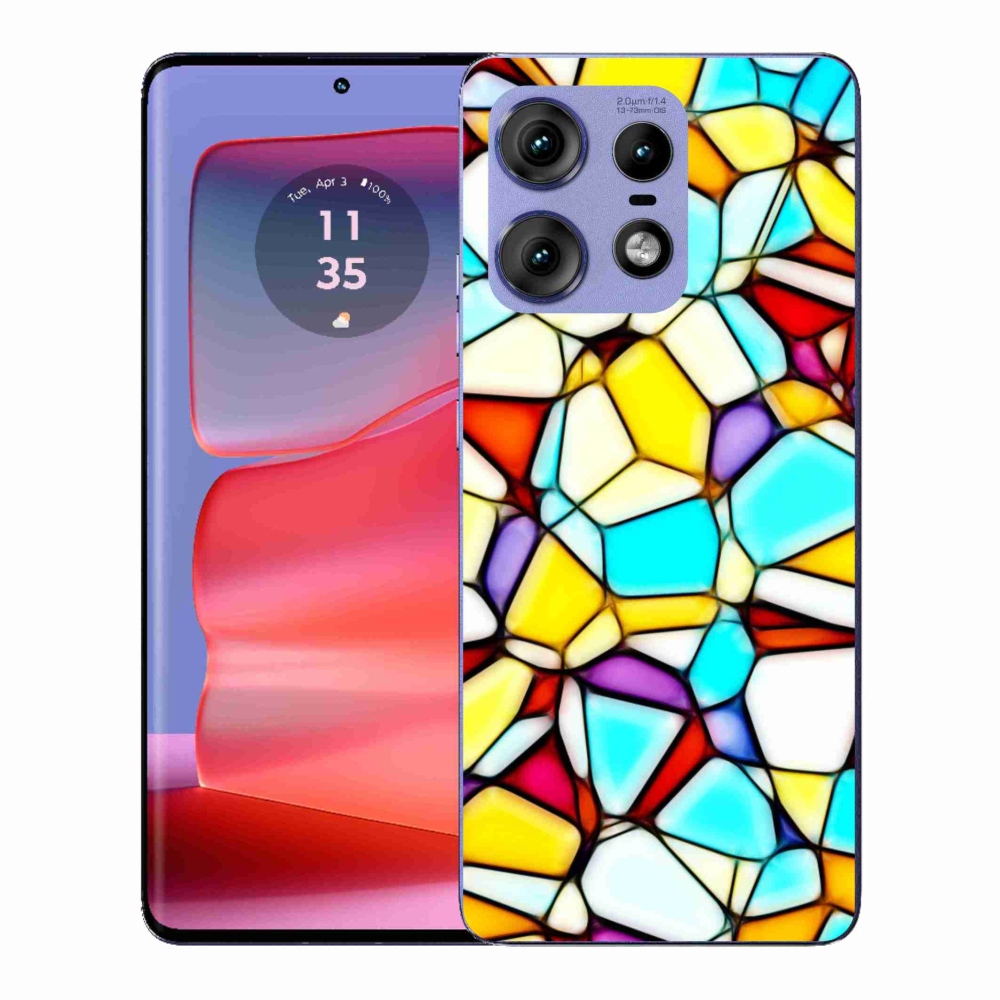 Zselés borítás mmCase a Motorola Edge 50 Pro készülékhez - absztrakt motívum 40