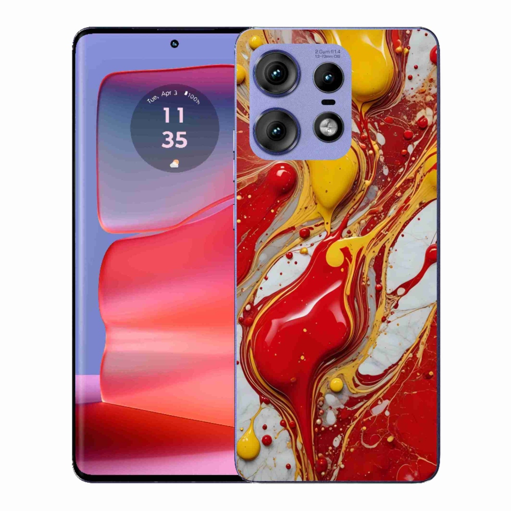 Gél borítás mmCase a Motorola Edge 50 Pro készülékhez - absztrakt motívum 42