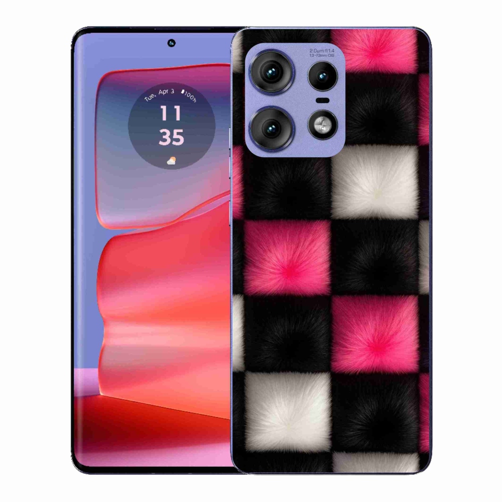 Zselés borítás mmCase a Motorola Edge 50 Pro számára - absztrakt motívum 44