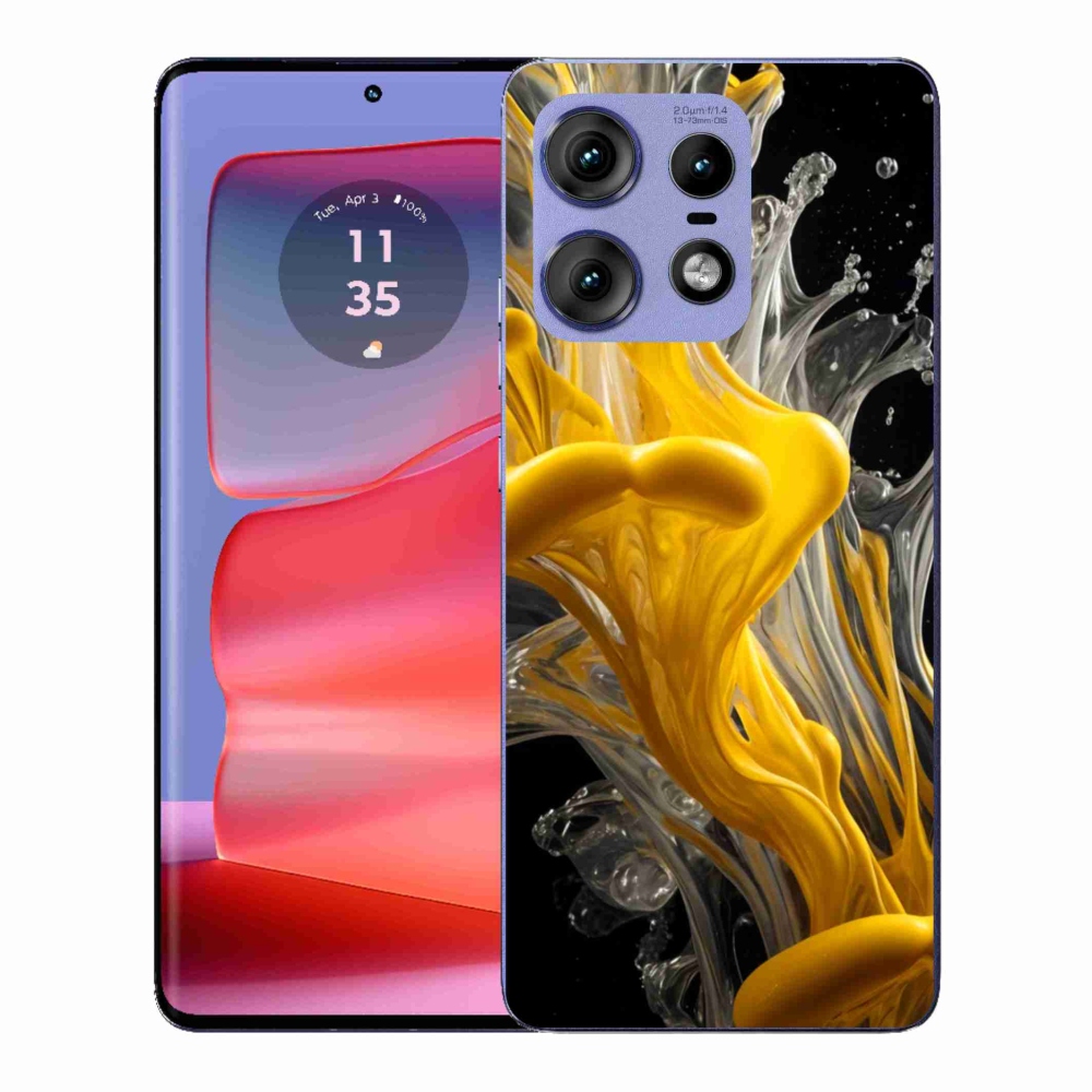 Zselés borítás mmCase a Motorola Edge 50 Pro készülékhez - absztrakt motívum 48
