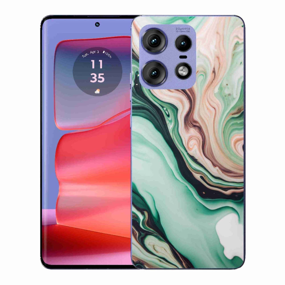 Zselés borítás mmCase a Motorola Edge 50 Pro készülékhez - absztrakt motívum 62