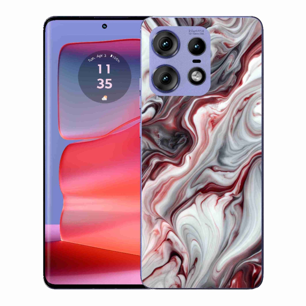 Zselés borítás mmCase a Motorola Edge 50 Pro készülékhez - absztrakt motívum 64