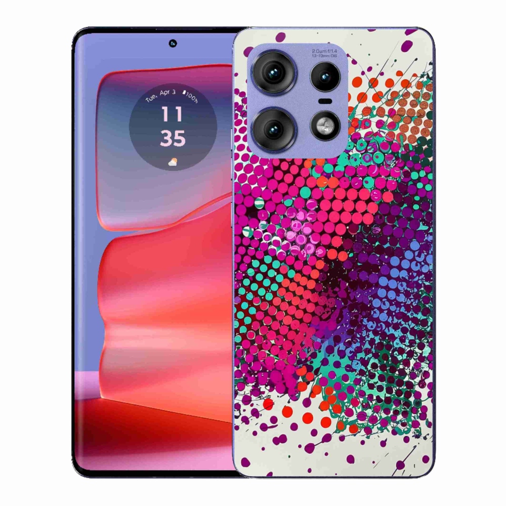 Zselés borítás mmCase a Motorola Edge 50 Pro készülékhez - absztrakt motívum 65