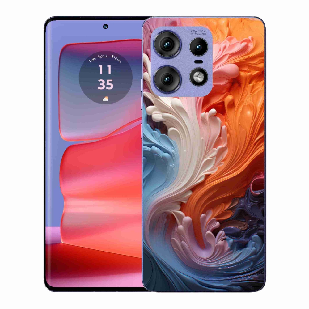Gél borítás mmCase a Motorola Edge 50 Pro készülékhez - absztrakt motívum 8