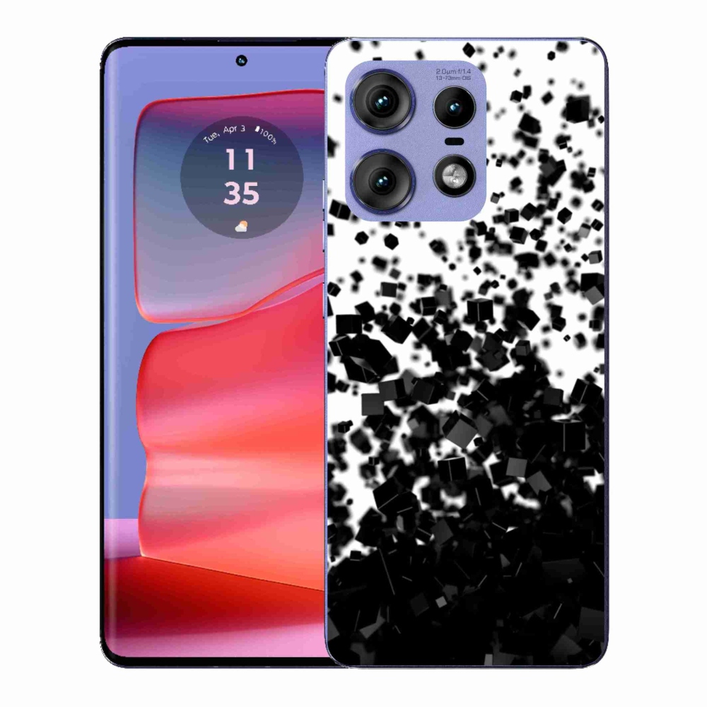 Zselés borítás mmCase Motorola Edge 50 Pro készülékhez - absztrakt minta 1
