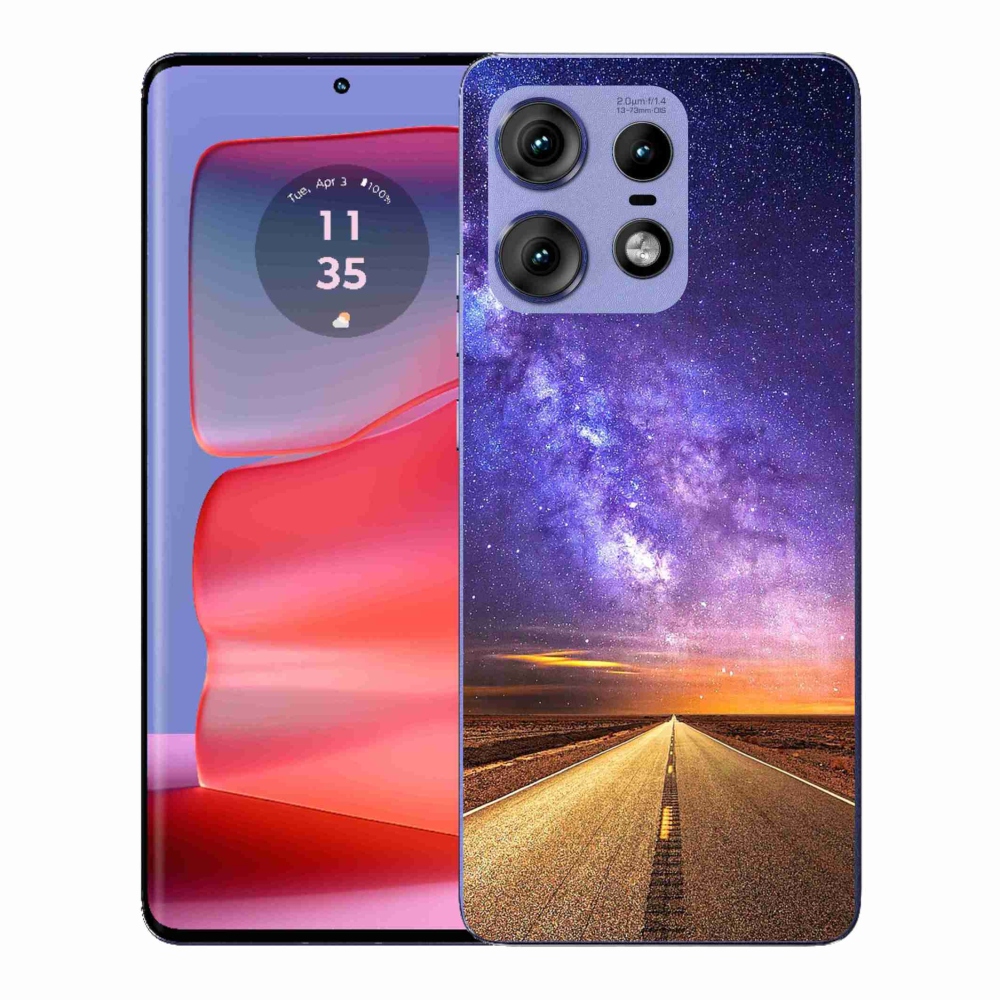 Gél védőburkolat mmCase a Motorola Edge 50 Pro készülékhez - American Road