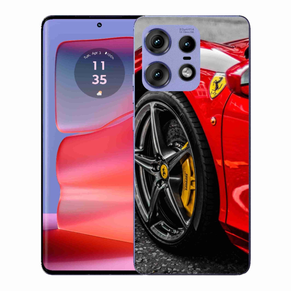 Zselés borítás mmCase a Motorola Edge 50 Pro készülékhez - autó 1