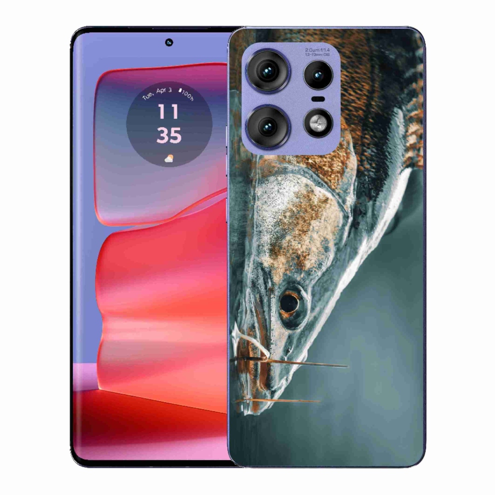 Zselés borítás mmCase a Motorola Edge 50 Pro készülékhez - ananász