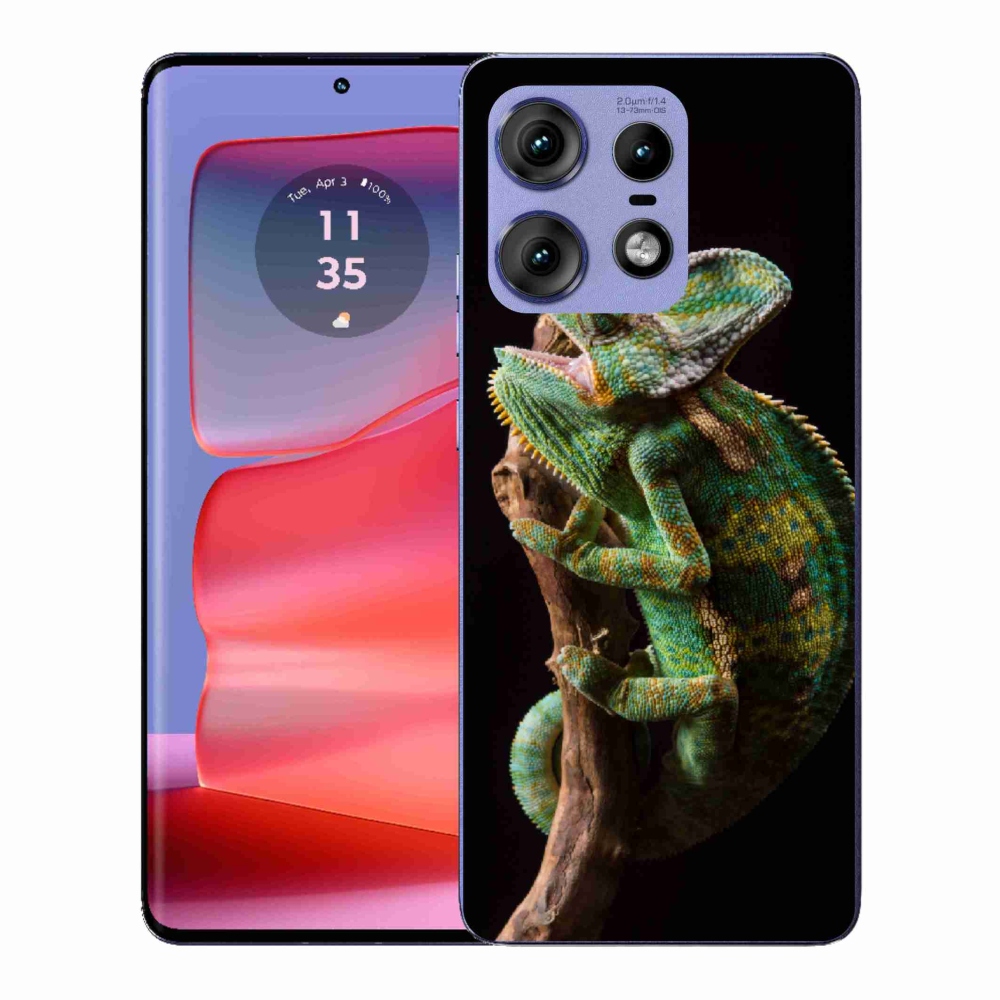 Zselés borítás mmCase a Motorola Edge 50 Pro készülékhez - kaméleon