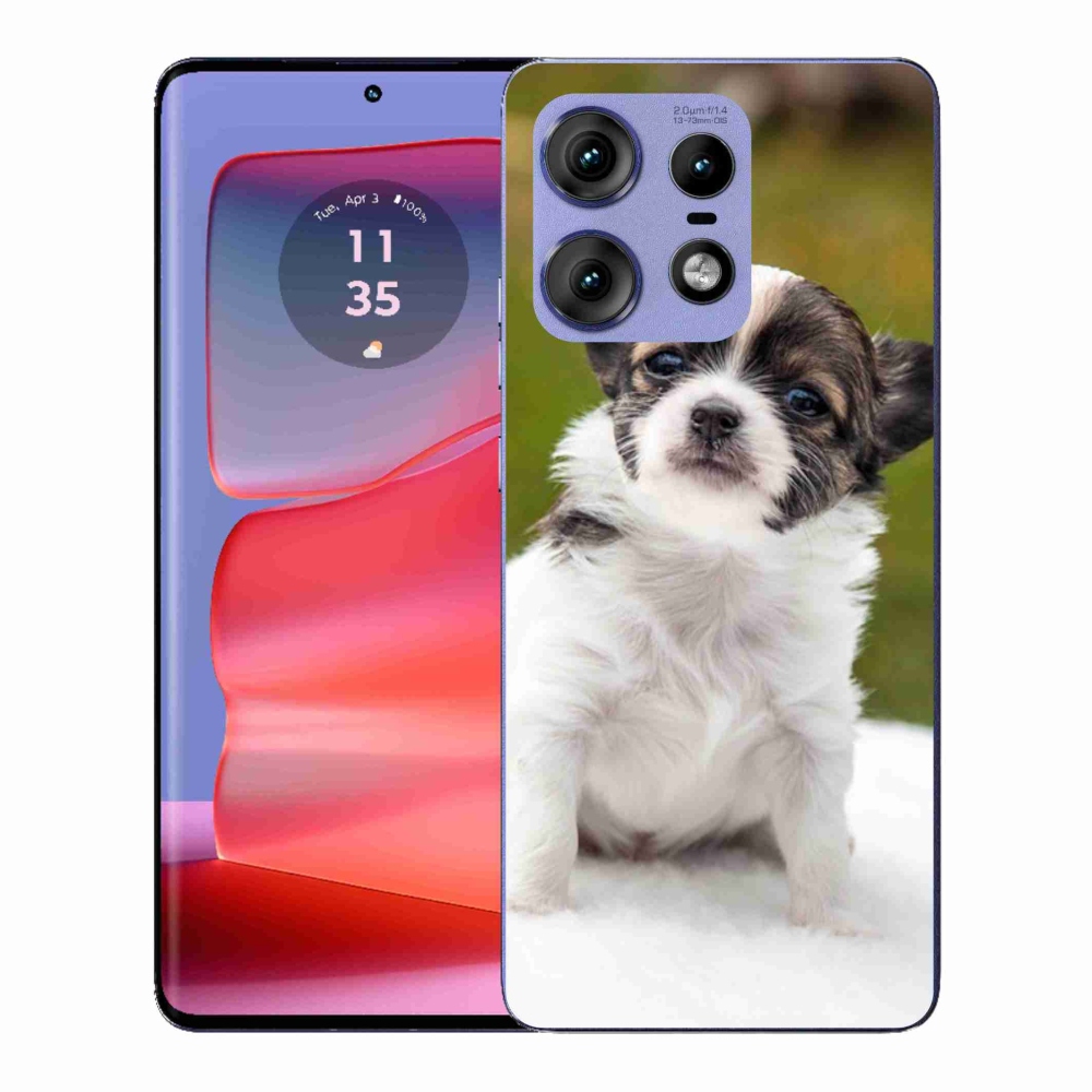 Zselés borítás mmCase a Motorola Edge 50 Pro készülékhez - chihuahua 4