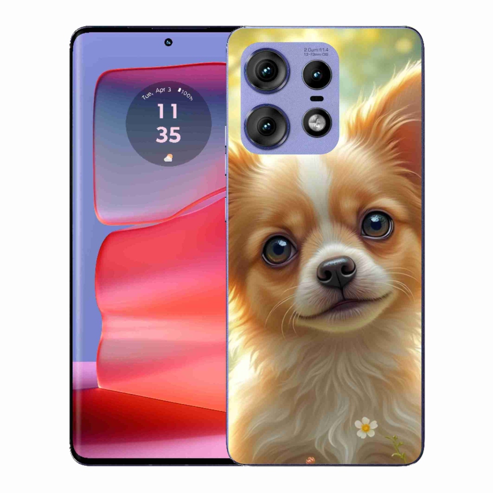 Zselés borítás mmCase a Motorola Edge 50 Pro készülékhez - chihuahua 5