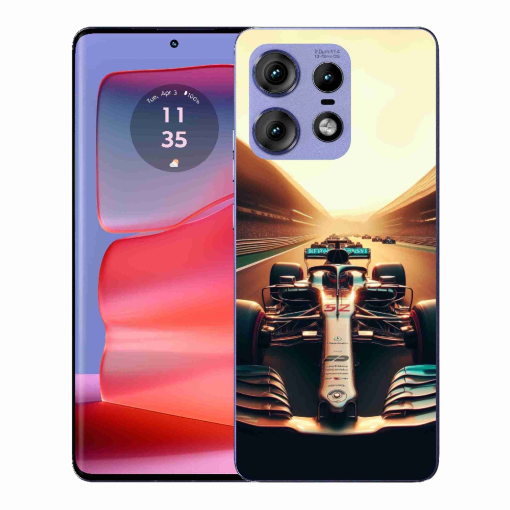 Zselés borítás mmCase a Motorola Edge 50 Pro készülékhez - formula 1