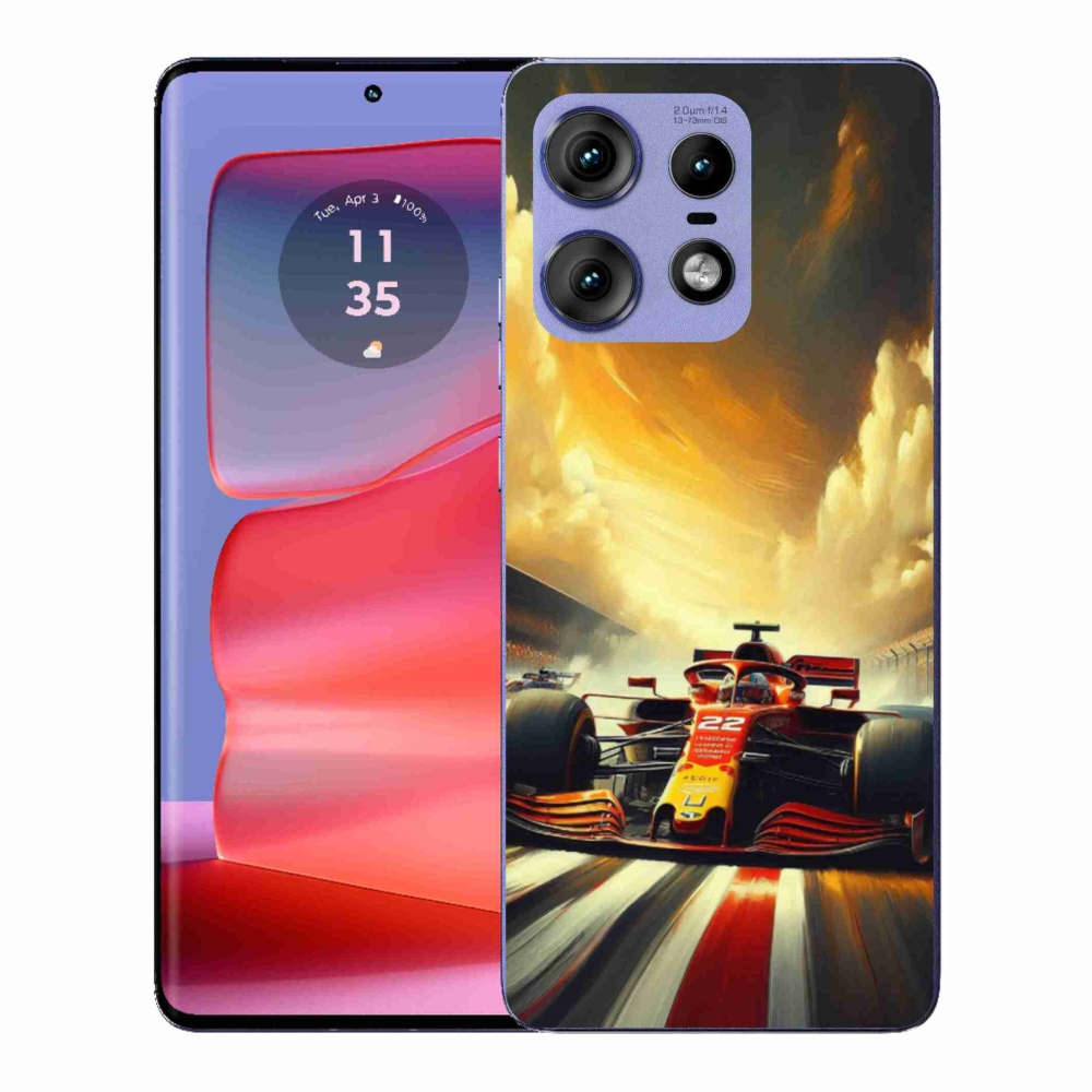 Zselés borítás mmCase a Motorola Edge 50 Pro készülékhez - formula 2