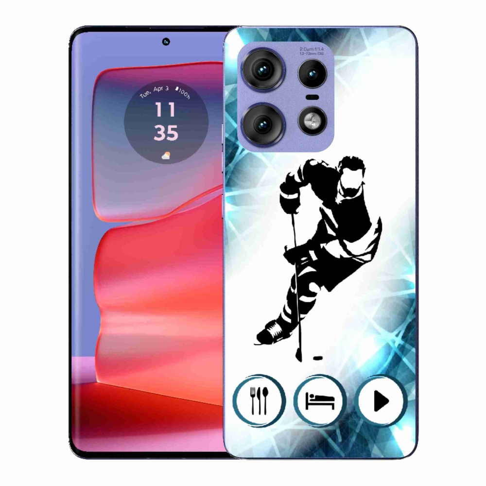 Zselés borítás mmCase a Motorola Edge 50 Pro készülékhez - hoki 1