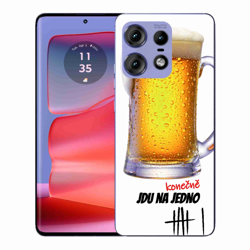Zselés borítás mmCase a Motorola Edge 50 Pro számára - Én is veszek egyet
