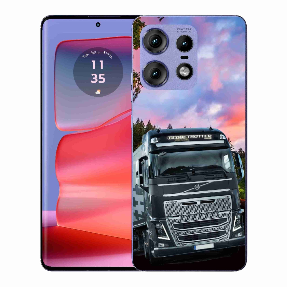Zselés borítás mmCase a Motorola Edge 50 Pro készülékhez - teherautó 2