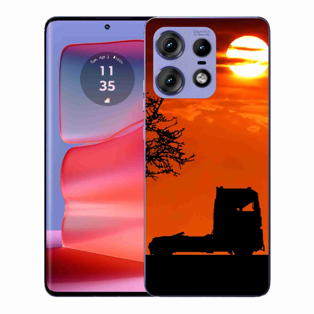 Zselés borítás mmCase a Motorola Edge 50 Pro készülékhez - teherautó 3