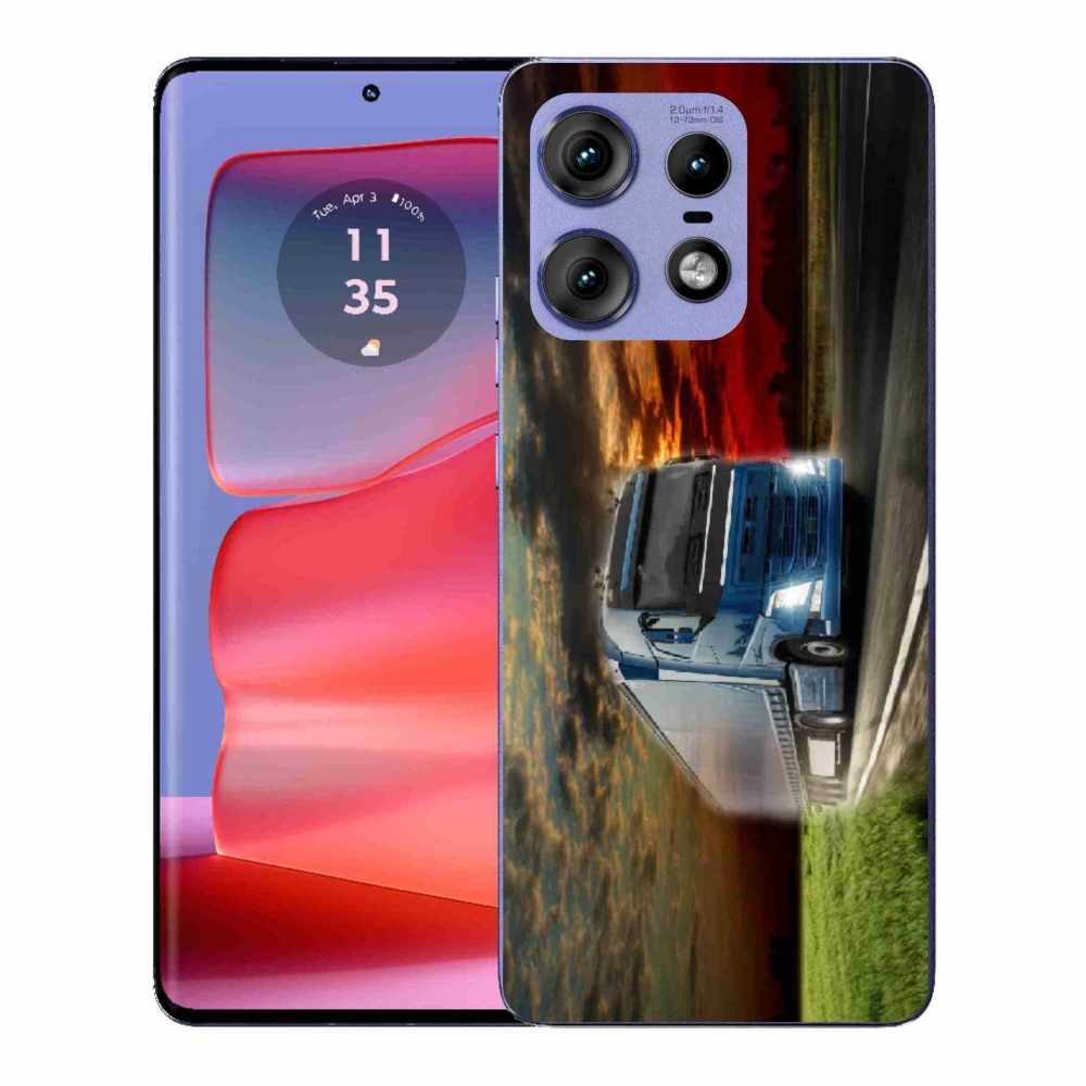 Zselés borítás mmCase a Motorola Edge 50 Pro készülékhez - teherautó 4