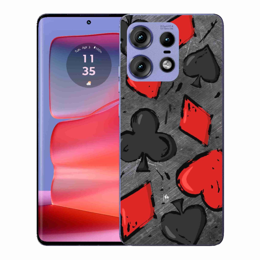 Gél védőburkolat mmCase a Motorola Edge 50 Pro készülékhez - kártya 1