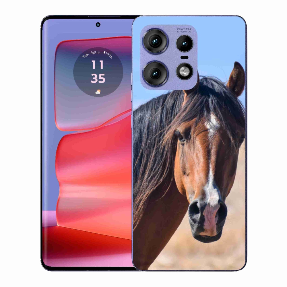 Zselés tok mmCase a Motorola Edge 50 Pro készülékhez - csendes ló