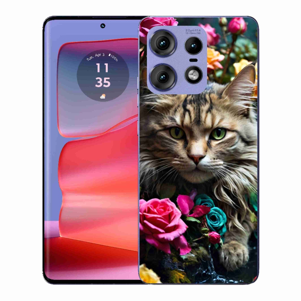 Gél védőburkolat mmCase a Motorola Edge 50 Pro - tolószékhez Nézet 2